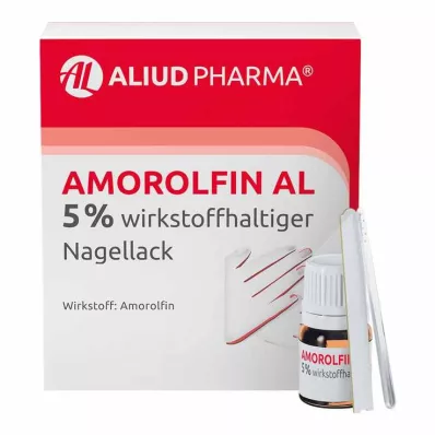 AMOROLFIN AL Neglelak med 5 % aktiv ingrediens, 5 ml