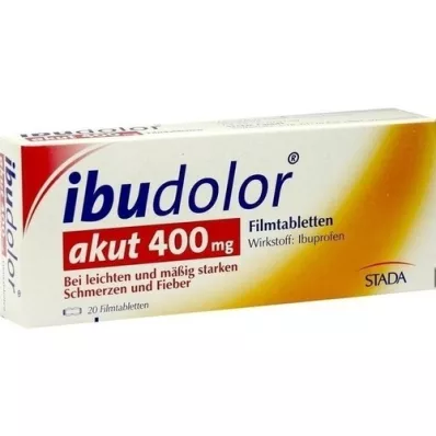 IBUDOLOR akut 400 mg filmovertrukne tabletter, 20 stk