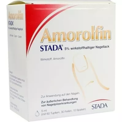 AMOROLFIN STADA Neglelak med 5 % aktiv ingrediens, 5 ml