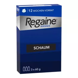 REGAINE Skum til mænd 50 mg/g, 3X60 ml