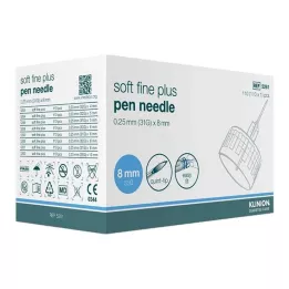 KLINION Soft fine plus pen nåle 0,25x8 mm 31 G, 110 stk