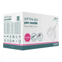 KLINION Soft fine plus pen nåle 0,33x12 mm 29 G, 110 stk