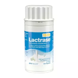 LACTRASE 1.500 FCC kapsler, 100 stk