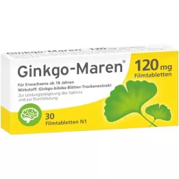 GINKGO-MAREN 120 mg filmovertrukne tabletter, 30 stk