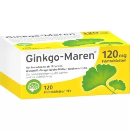 GINKGO-MAREN 120 mg filmovertrukne tabletter, 120 stk