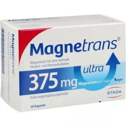 MAGNETRANS 375 mg ultra-kapsler, 50 stk