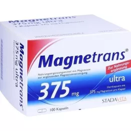 MAGNETRANS 375 mg ultra-kapsler, 100 stk