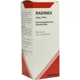 RADINEX spag.peka dråber, 100 ml