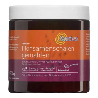 FLOHSAMENSCHALEN Stødt pulver, 300 g