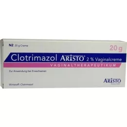 CLOTRIMAZOL ARISTO 2% vaginalcreme + 3 påføringer, 20 g