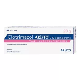 CLOTRIMAZOL ARISTO 2% vaginalcreme + 3 påføringer, 20 g