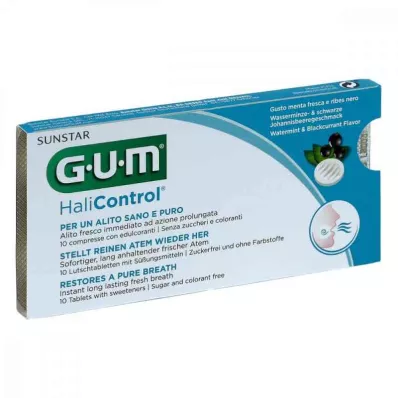 GUM HaliControl sugetabletter, 10 stk