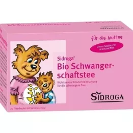 SIDROGA Økologisk graviditetste Filterpose, 20X1,5 g