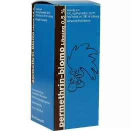 Permethrin biomo opløsning 0,5 %, 50 ml