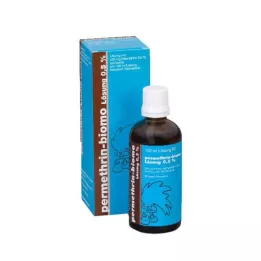 Permethrin biomo opløsning 0,5 %, 100 ml