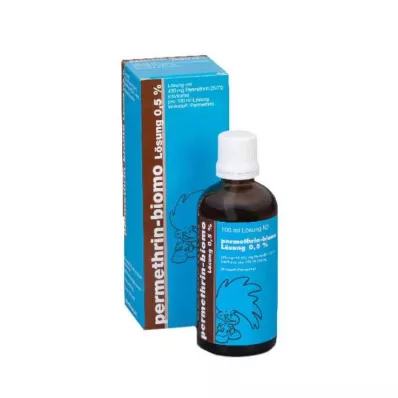 Permethrin biomo opløsning 0,5 %, 100 ml