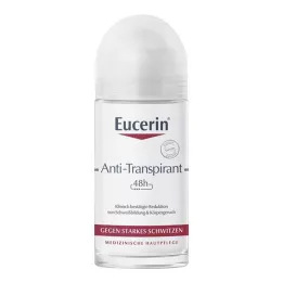 EUCERIN Deodorant Antiperspirant Roll-on 48h, 50 ml
