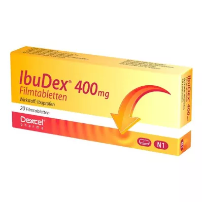 IBUDEX 400 mg filmovertrukne tabletter, 20 stk