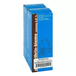 Permethrin biomo opløsning 0,5 %, 200 ml