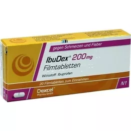 IBUDEX 200 mg filmovertrukne tabletter, 20 stk