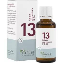 BIOCHEMIE Pflüger 13 Kalium arsenicosum D 6 dryp, 30 ml