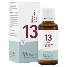 BIOCHEMIE Pflüger 13 Kalium arsenicosum D 6 dryp, 30 ml