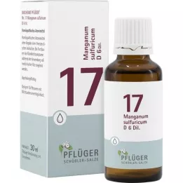 BIOCHEMIE Pflüger 17 Manganum sulfuricum D 6 Tro., 30 ml