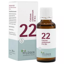 BIOCHEMIE Pflüger 22 Calcium carbonicum D 6 dryp, 30 ml