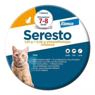 SERESTO Halsbånd til katte, 1 stk