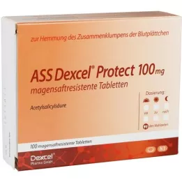ASS Dexcel Protect 100 mg enterotabletter, 100 stk