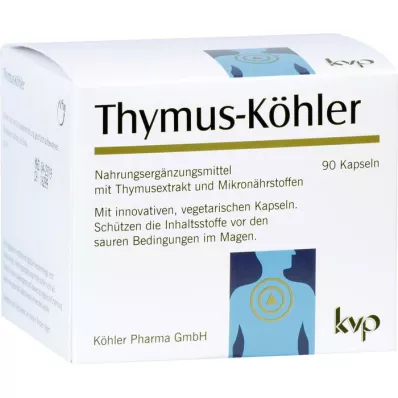 THYMUS KÖHLER Kapsler, 90 stk