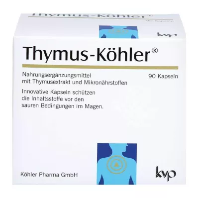 THYMUS KÖHLER Kapsler, 90 stk