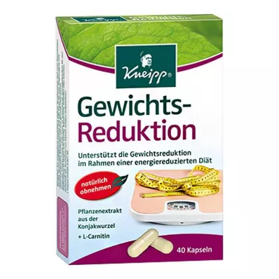 Kneipp vægttabskapsler, 40 stk