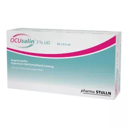 OCUSALIN 5% UD Øjendråber, 50X0,5 ml