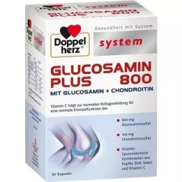 DOPPELHERZ Glucosamin Plus 800 systemkapsler, 60 kapsler