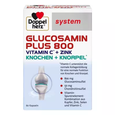 Doppelherz system Glucosamine Plus 800 kapsler, 60 stk