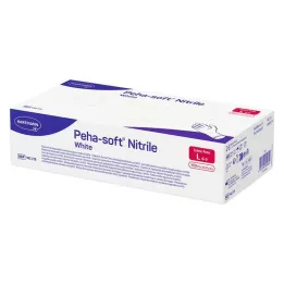 PEHA-SOFT nitril hvid Unt.Hands.unsteril pf L, 100 St