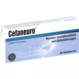 CEFANEURO Tabletter, 60 stk
