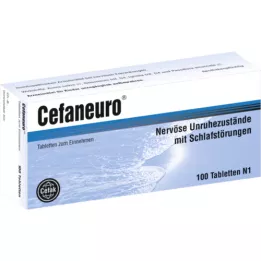 CEFANEURO Tabletter, 100 stk