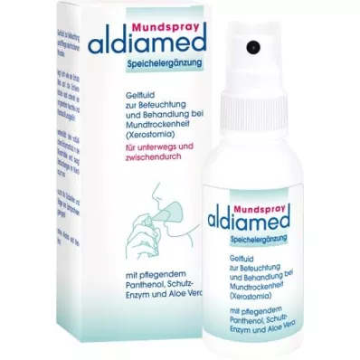 ALDIAMED Mundspray til genopfyldning af spyt, 50 ml