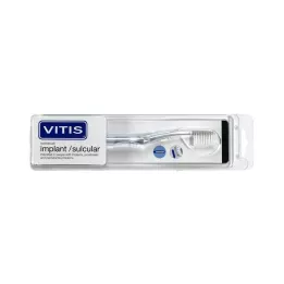 VITIS implantat sulcus/sulcular tandbørste, 1 stk