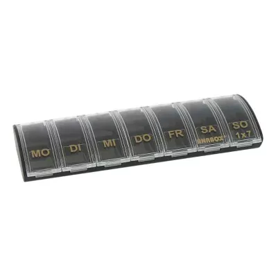Anabox 1x7 sort/guld (1 stk)