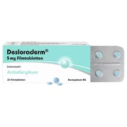 DESLORADERM 5 mg filmovertrukne tabletter, 20 stk