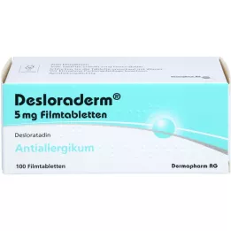 DESLORADERM 5 mg filmovertrukne tabletter, 100 stk