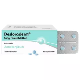 DESLORADERM 5 mg filmovertrukne tabletter, 100 stk