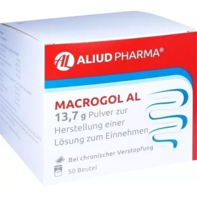 MACROGOL AL 13,7 g Plv.z.Her.Lsg.z.Oral, 50 stk