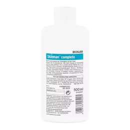 SKINMAN komplet hånddesinfektionsdispenserflaske, 500 ml