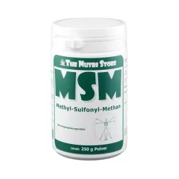 MSM 100 % rent methylsulfonylmethanpulver, 250 g