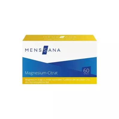 MAGNESIUMCITRAT MensSana-kapsler, 60 kapsler