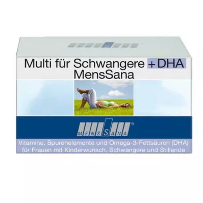 MULTI FÜR Gravide kvinder+DHA MensSana-kapsler, 60 kapsler